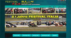 Desktop Screenshot of festival-italia.de