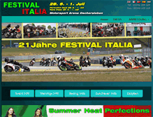 Tablet Screenshot of festival-italia.de